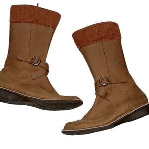 Sergio Tomani leather boots size 41